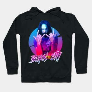 metal keanu burn the city Hoodie